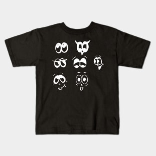 Funny eyes Kids T-Shirt